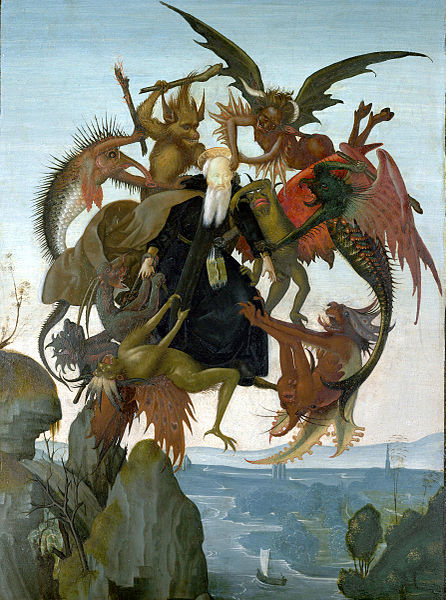 446px-The_Torment_of_Saint_Anthony_(Michelangelo)