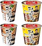 【各2個セット】みそきん 濃厚味噌 カップラーメン カップメシ 各2個セット(計4個)